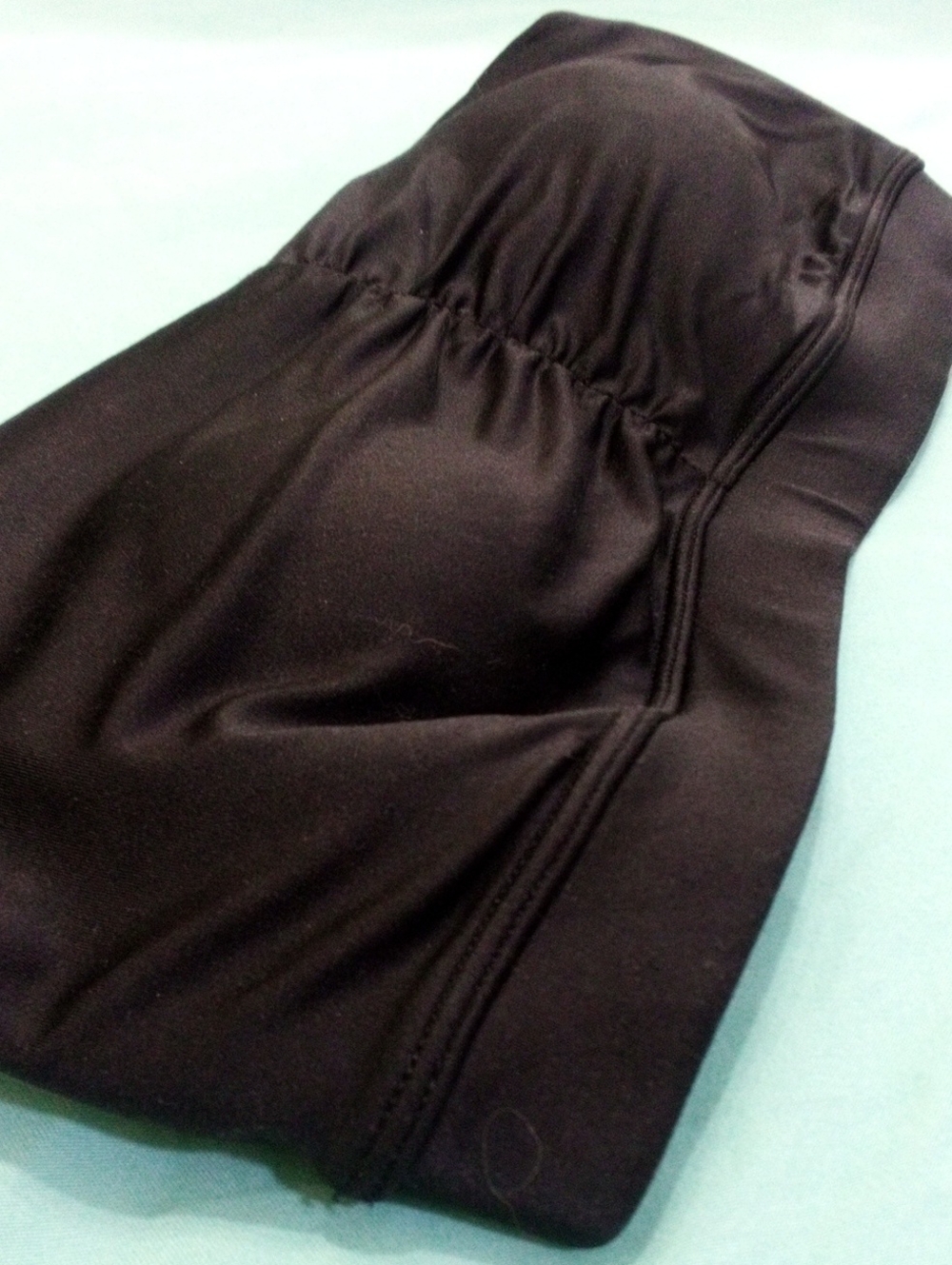 Maidenform Black Strapless Bandeau Bra